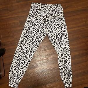 Leopard Sweatpants Maternity Joggers - Size Medium - Wonems Maternity Sweats